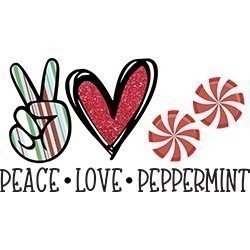 #1271 - Peace Love Peppermint