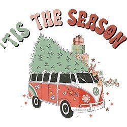 #1322 - Tis the Season Van