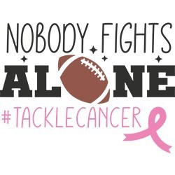 #1357 - Nobody Fights Alone Tackle Cancer