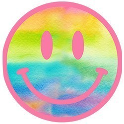 #0144 - Watercolor Smile
