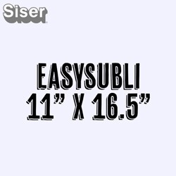 Siser EASYSUBLI Heat Transfer Vinyl - 11 x 16.5 - 5 Sheets