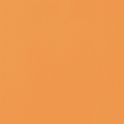 American Crafts Weave Cardstock - Tangerine 12" x 12" Sheet