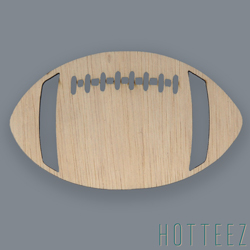 Wood Blank - Football