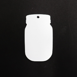 Acrylic Blank- Mason Jar