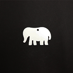 Acrylic Blank- Baby Elephant