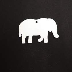 Acrylic Blank- Momma Elephant
