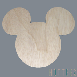 Wood Blank - Mouse Head