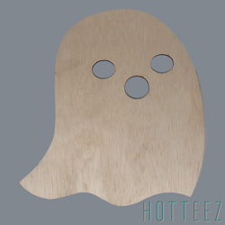 Wood Blank - O Ghost
