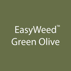 Siser EasyWeed - Green Olive- 15"x12" Sheet  