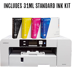 Sawgrass SG1000 Sublimation Printer with Standard SubliJet UHD Ink Package