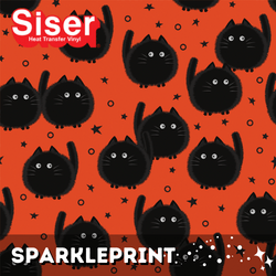 SparklePrint HTV - #034 Scaredy Cats