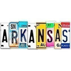 #0473 - Arkansas License Plate