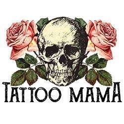 #0533 - Tattoo Mama Rose Skull