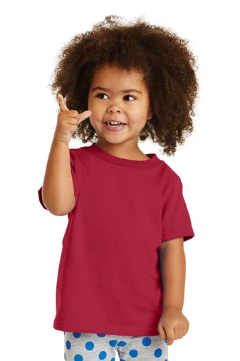 Port & Company® Toddler Core Cotton Tee - Red