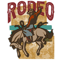 #0086 - Vintage Rodeo Poster