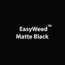 Siser EasyWeed - Matte Black - 12"x24" Sheet