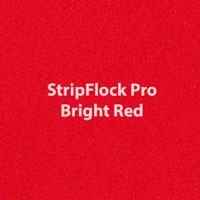 Siser StripFlock Pro - Bright Red - 15"x12" Sheet
