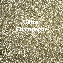 Siser GLITTER Champagne - 20"x12" Sheet