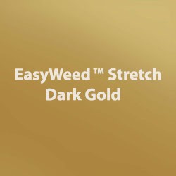 Siser EasyWeed Stretch Dark Gold- 15"x12" Sheet
