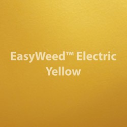 EasyWeed HTV: 12 x 5 Foot - Yellow