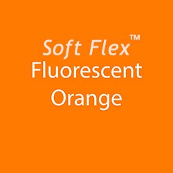 StarCraft SoftFlex HTV - Fluorescent Orange 12" x 25 Yard Roll