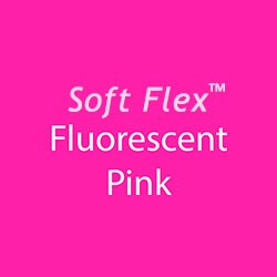 StarCraft SoftFlex HTV - Fluorescent Pink 12" x 24" Sheet 