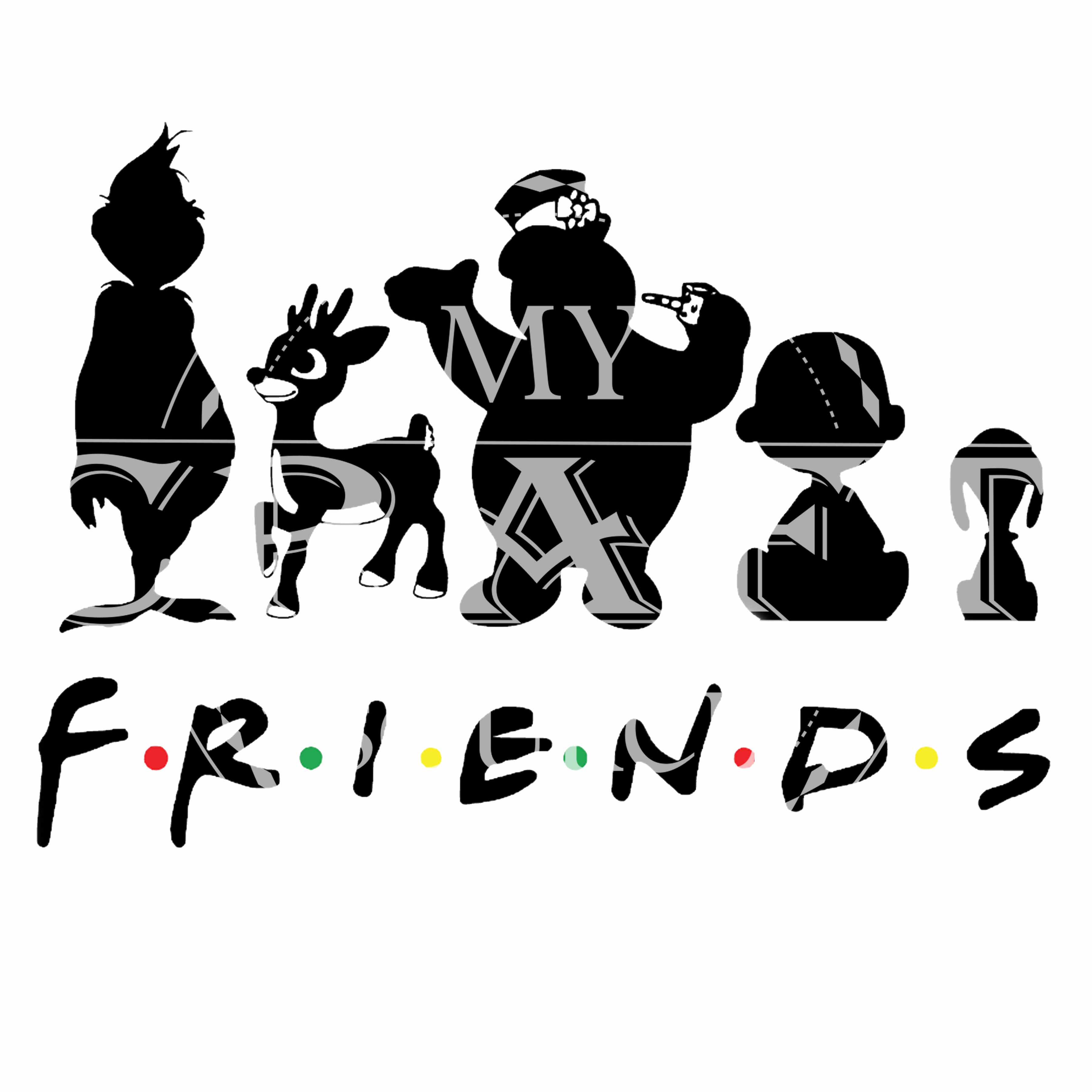 Free Free 231 Friends Svg Christmas SVG PNG EPS DXF File
