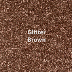 Siser GLITTER Brown- 12"x12" Sheet