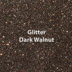 Siser GLITTER Dark Walnut - 12"x12" Sheet