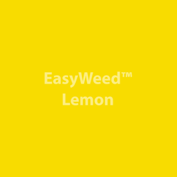 Siser Easyweed Heat Transfer Vinyl Lemon Yellow 15 Inches by 1 Yard