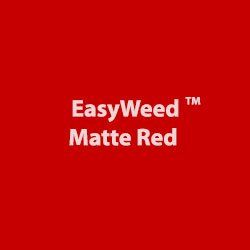 Siser EasyWeed - Matte Red - 12"x1yd roll