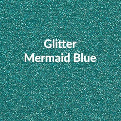 Siser GLITTER Mermaid Blue - 20"x12" Sheet