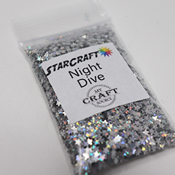 StarCraft Shape Glitter - Night Dive - 0.3 oz