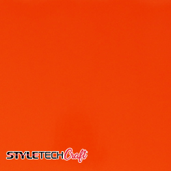 Tape Technologies Reflective - Orange- 12"x24" Sheet 