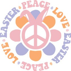 #1699 - Peace Love Easter