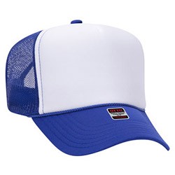 OTTO Trucker Hat - Royal and White