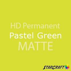 StarCraft HD Permanent Adhesive Vinyl - MATTE - 24" x 25 Yard - Pastel Green