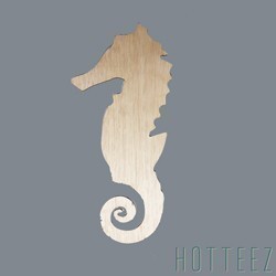 Wood Blank - Sea Horse