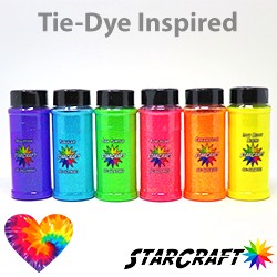 Tie-Dye Glitter Bundle 4oz Shakers