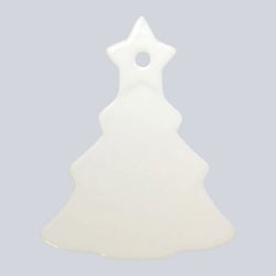 HOTTEEZ - Sublimation Ceramic Ornament - Christmas Tree