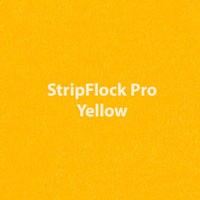 Siser StripFlock Pro - Yellow - 15"x12" Sheet
