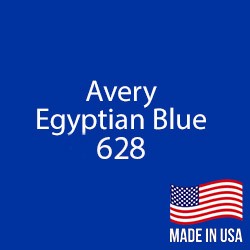 Avery - Egyptian Blue - 628 - 12" x 24" Sheet
