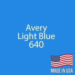 Avery - LT Blue - 640 - 12" x 24" Sheet