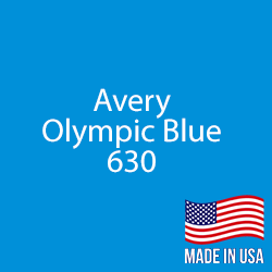 Avery - Olympic Blue - 630 - 12" x 25 Yard Roll