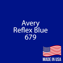Avery - Reflex Blue - 679 - 12" x 24" Sheet