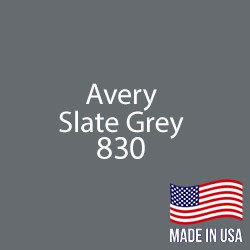 Avery - Slate Gray - 830 - 12" x 5 Yard Roll