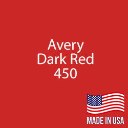 Avery - Dark Red - 450 - 12" x 24" Sheet