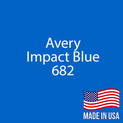 Avery - Impact Blue - 682 - 12" x 5 Foot 
