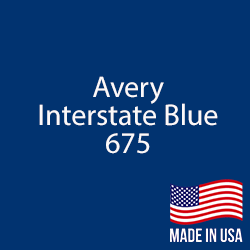 Avery - Interstate Blue - 675 - 12" x 12" Sheet