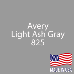 Avery - LT Ash Gray - 825 - 12" x 5 Yard Roll
